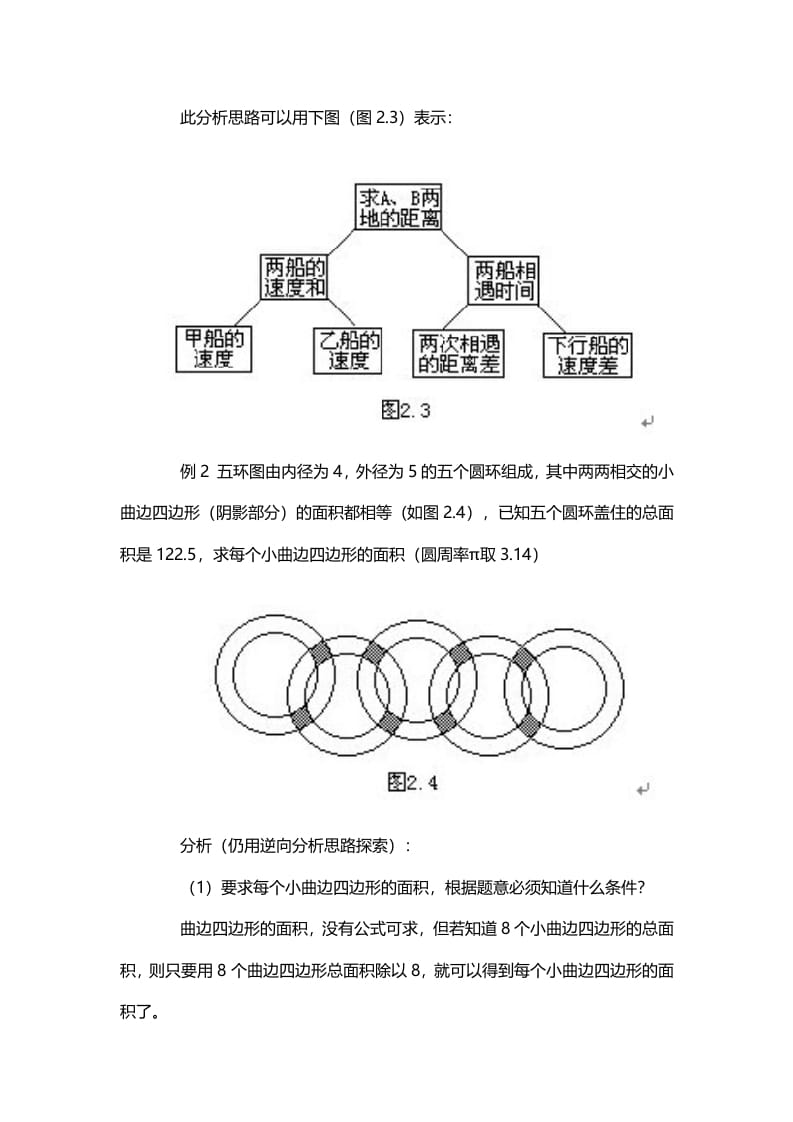 图片[2]-六年级数学下册2、逆向分析思路-启智优学网