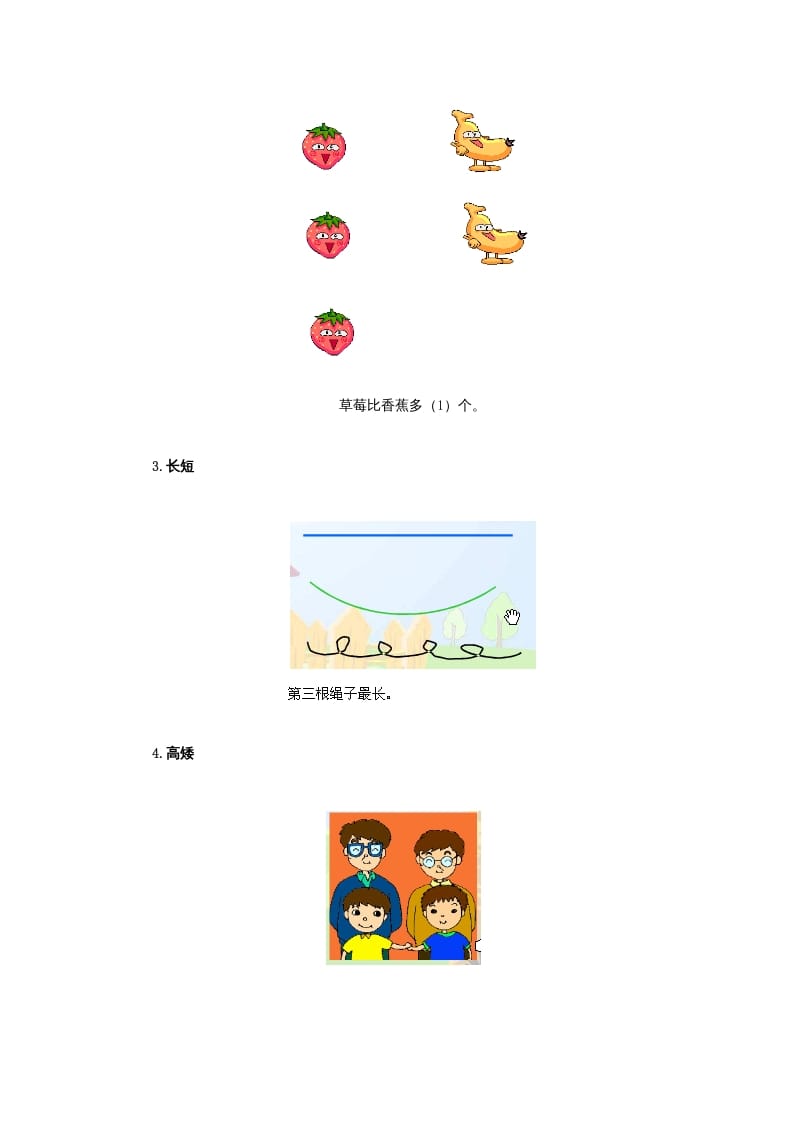 图片[2]-一年级数学上册1上知识点归纳_20210108161409（人教版）-启智优学网