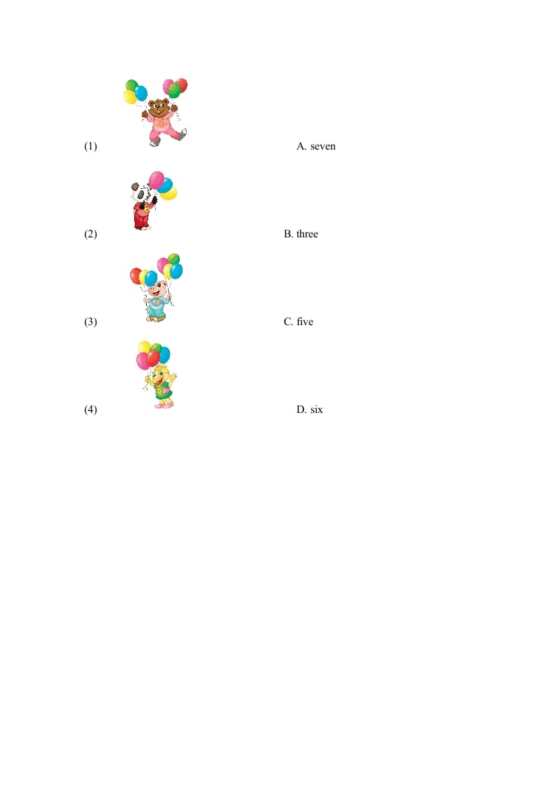 图片[2]-三年级英语上册Unit6_C_同步习题（人教版一起点）-启智优学网