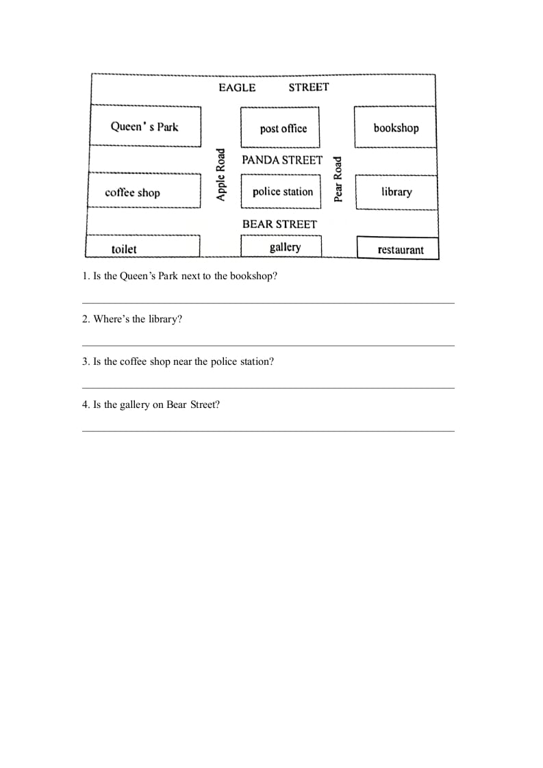 图片[2]-六年级英语上册Unit2_Lesson1_课时训练（人教版一起点）-启智优学网