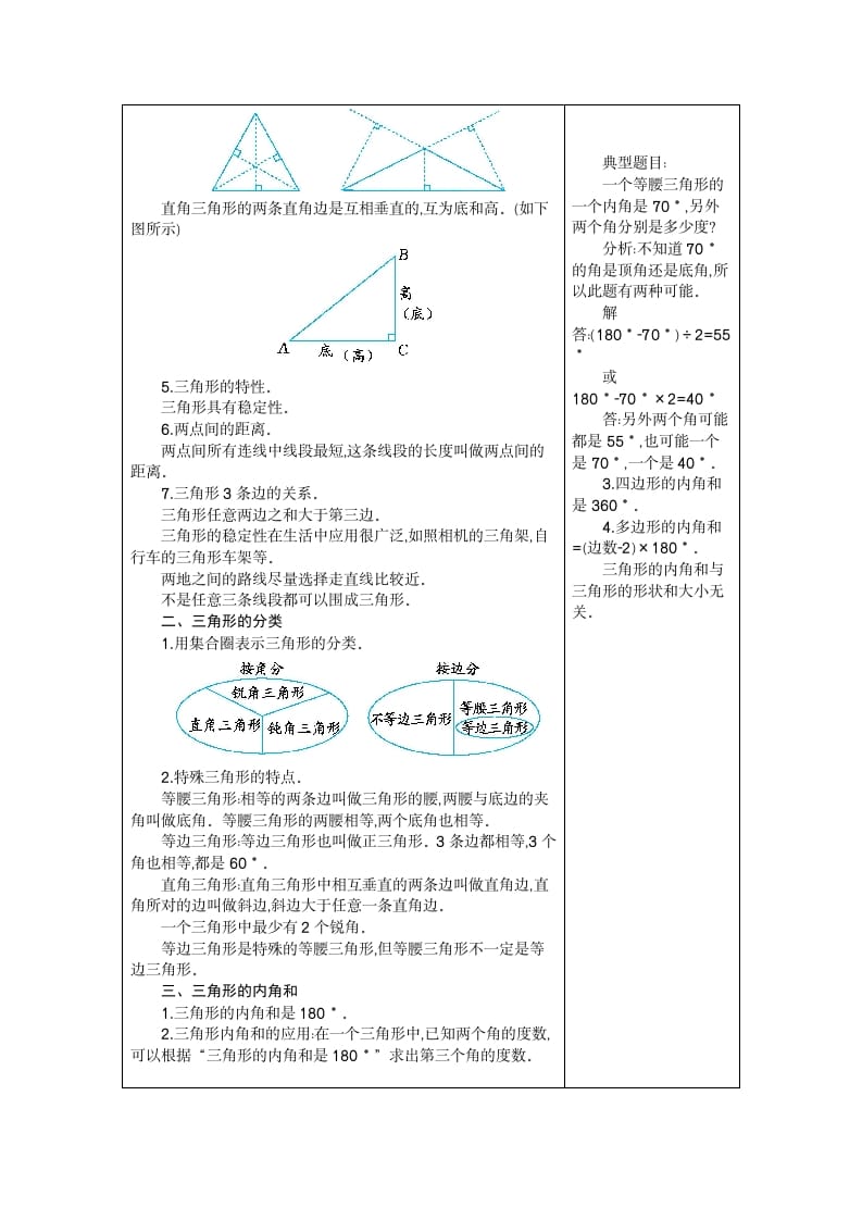 图片[2]-四年级数学下册5.三角形(1)-启智优学网