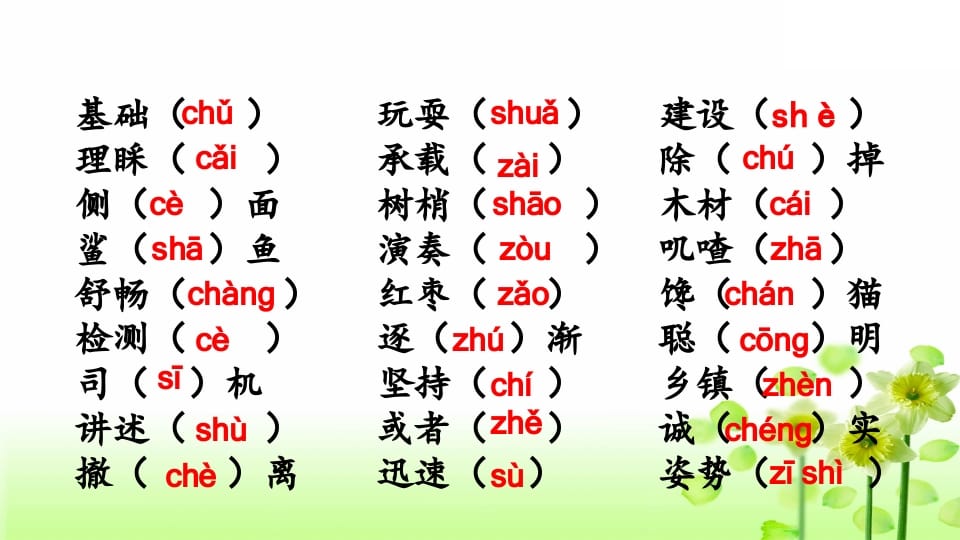 图片[3]-三年级语文上册生字专项复习（部编版）-启智优学网