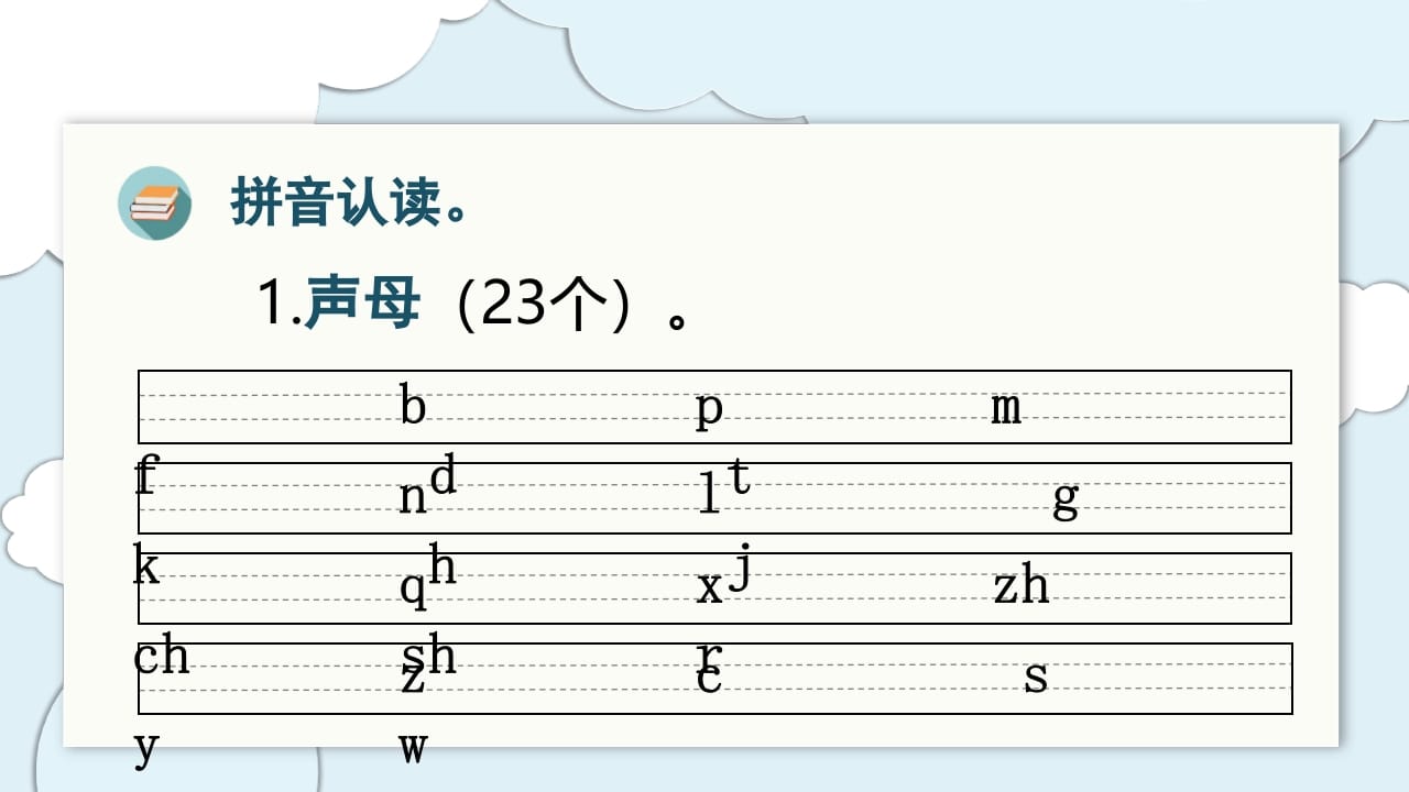 图片[3]-一年级语文上册（复习课件）第三单元（部编版）-启智优学网