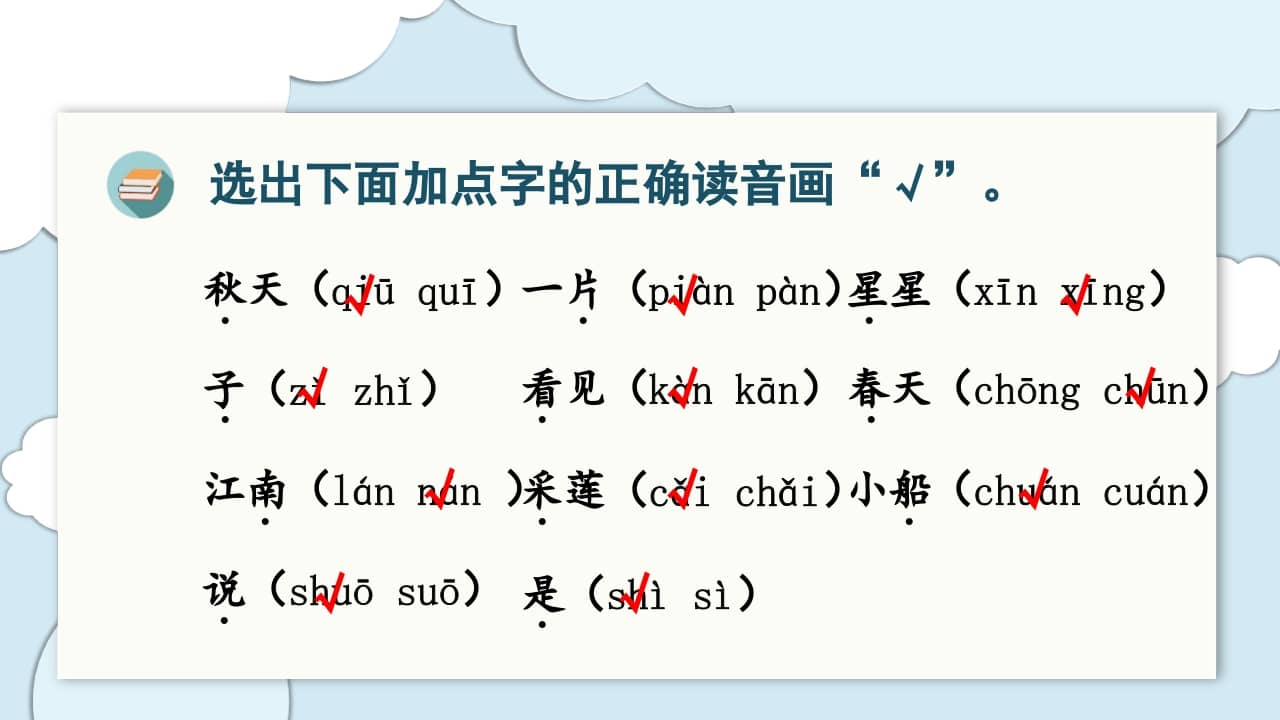 图片[3]-一年级语文上册（复习课件）第四单元（部编版）-启智优学网