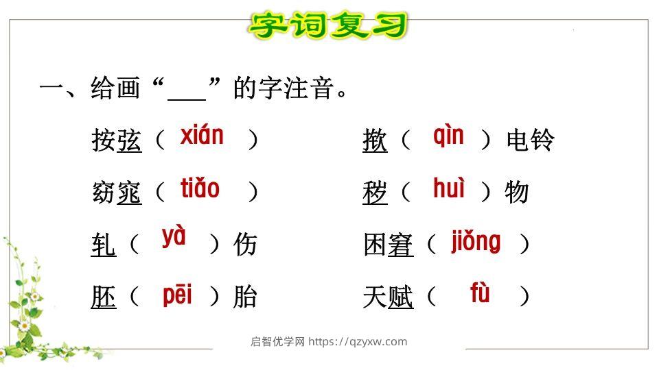 图片[2]-五年级语文下册第8单元知识点课件（部编版）-启智优学网