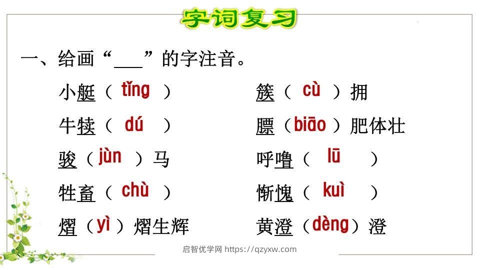 图片[2]-五年级语文下册第7单元知识点课件（部编版）-启智优学网